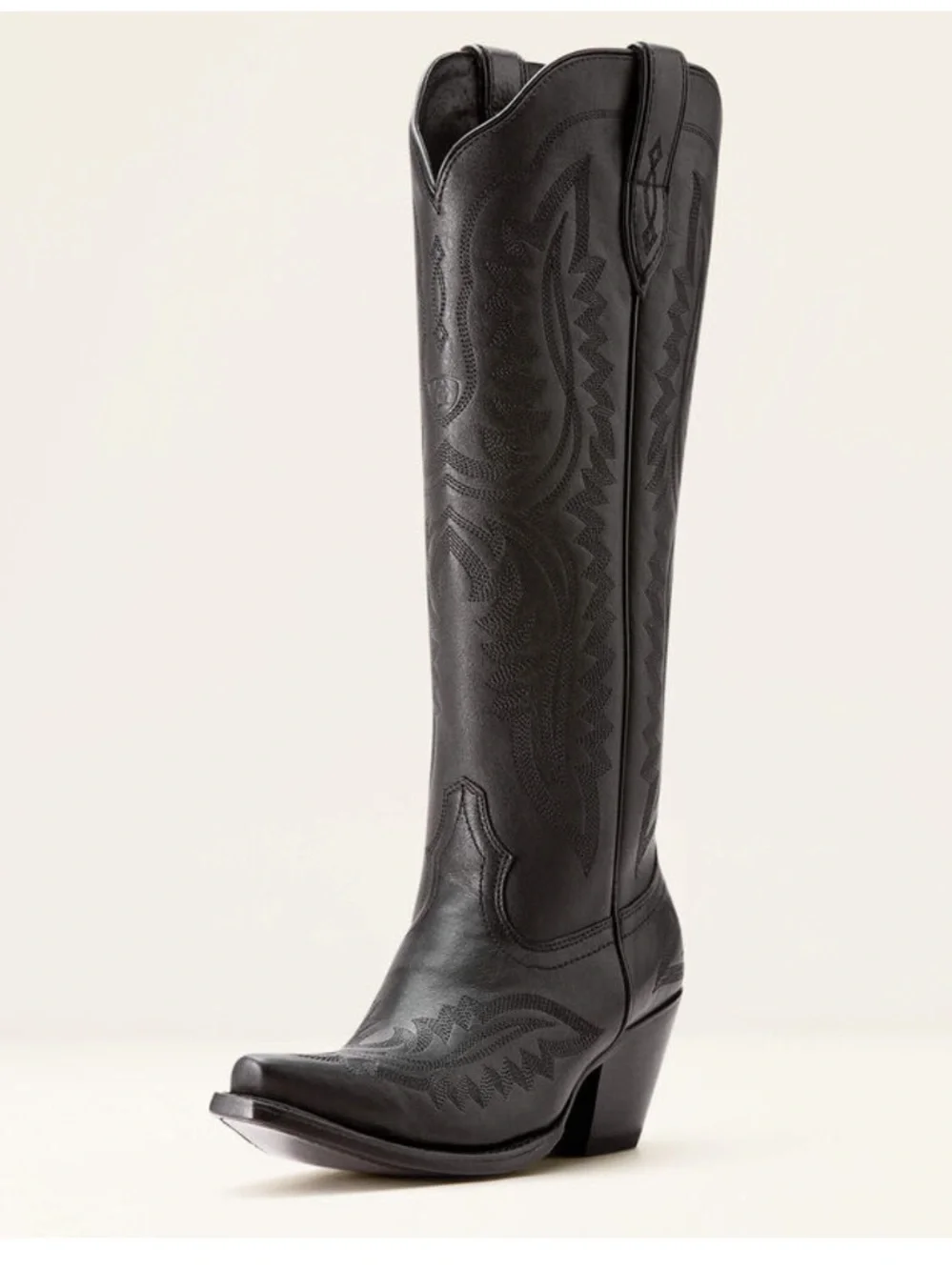 Ariat Casanova X Toe Western Boot Black Leather - Picture 3 of 9